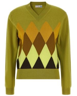 Ballantyne V-Neck Knitwear - Vert