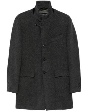 Fay Single-Breasted Coats - Negro