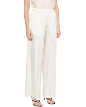 forte_forte Wide Trousers - White