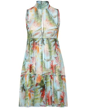 Philipp Plein Kleedjes ,Veelkleurig ,Summer Kleedjes - Groen
