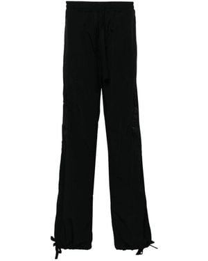 MSGM Wide Trousers - Black