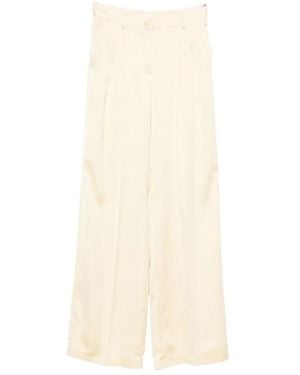 ANDAMANE Wide Trousers - Natural