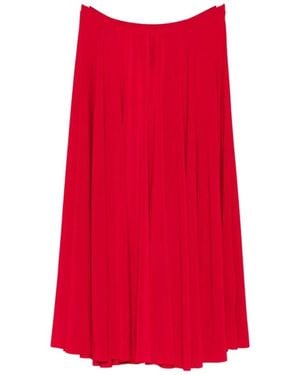 Norma Kamali Midi Skirts - Rojo