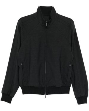 Emporio Armani Jassen ,Grijs ,Track Jacket - Zwart
