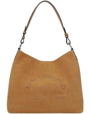 KARL LAGERFELD Shoulder Bags - Marrón