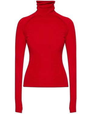 Victoria Beckham Turtlenecks - Red
