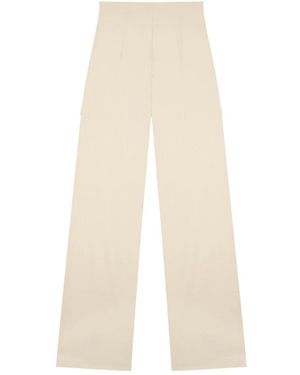 Cortana Wide Trousers - Natural