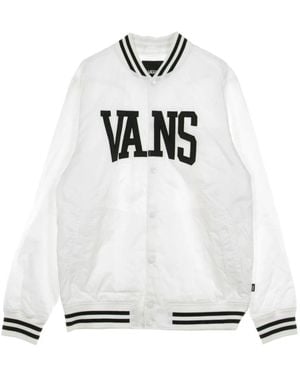 Vans Svd University Bomber Jacket - White