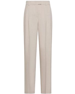 Seventy Straight Trousers - Neutro