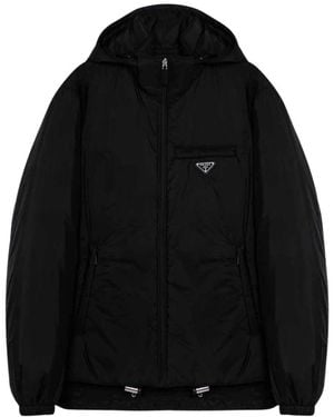 Prada Light Jackets - Negro