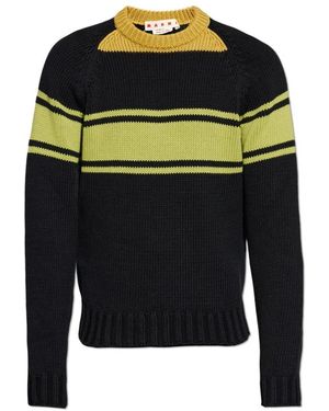 Marni Round-Neck Knitwear - Noir