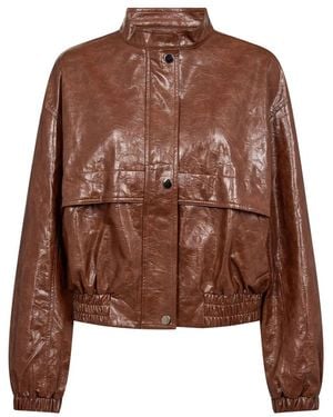 co'couture Bomber Jackets - Brown