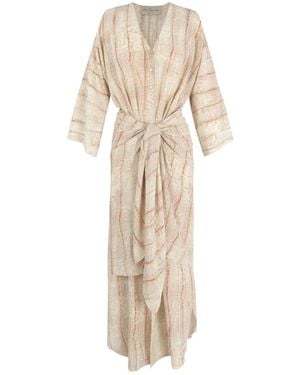 Cortana Midi Dresses - Natural