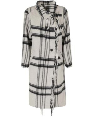Isabel Marant Gihan Lange Jas - Grijs