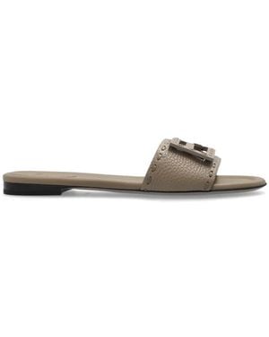 Fendi Sliders - Brown