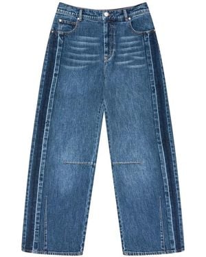 Munthe Gerades Jeans - Blau