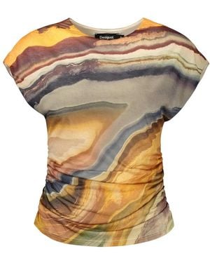 Desigual Sleeveless Tops - Grey