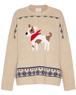 Weekend by Maxmara Round-Neck Knitwear - Blanco