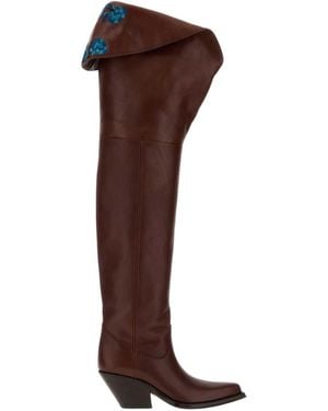 Chloé Over-The-Knee Boots - Brown