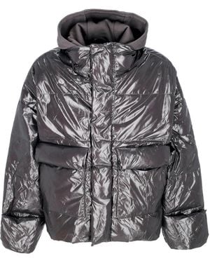 Acupuncture Winter Jackets - Gray