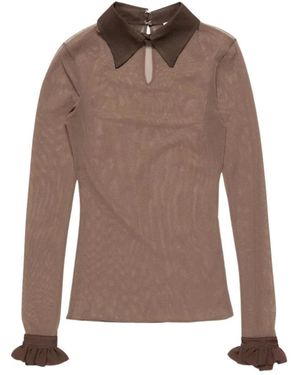 Acne Studios Long Sleeve Tops - Marron