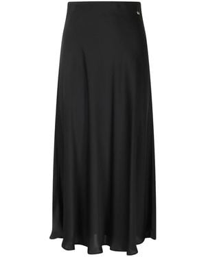Herno Midi Skirts - Negro