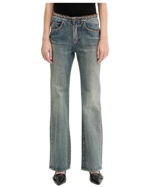 Miss Sixty Jeans Mit Schnürung - Blau
