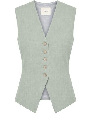 Suncoo Jassen ,Groen ,Suit Vests