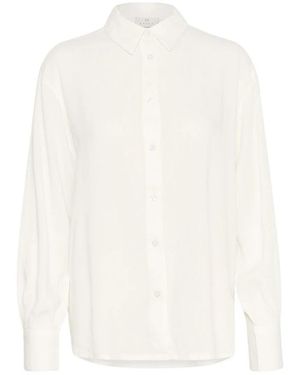 Kaffe Shirts - Blanc