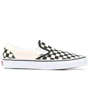 Vans Weiße casual sneakers aus leinwand
