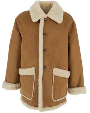 DUNST Faux Fur & Shearling Jackets - Marrone