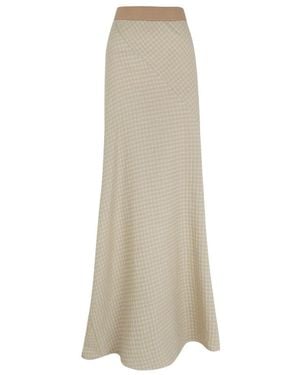 Cortana Maxi Skirts - Natural