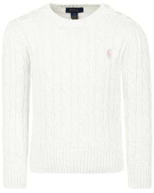 Ralph Lauren Round-Neck Knitwear - White