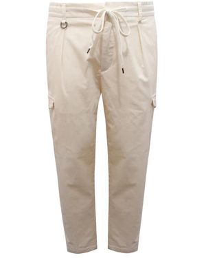 Paolo Pecora Cropped Trousers - Neutro
