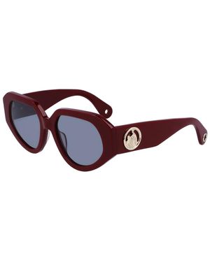 Lanvin Rechteckige azetat-sonnenbrille,rechteckige azetat sonnenbrille - Rot