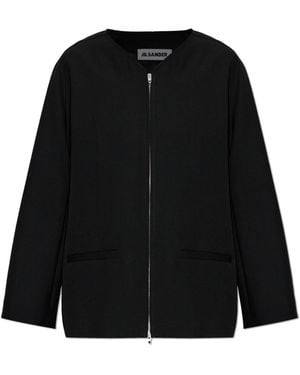 Jil Sander Wolljacke - Schwarz
