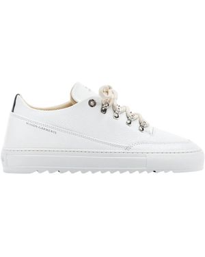 Mason's Schoenen ,Wit ,Leer Torino Uniforme