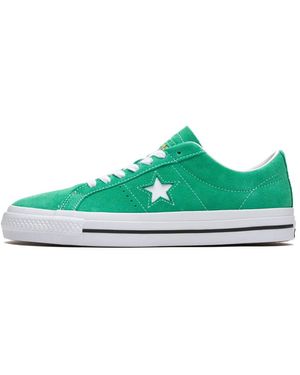 Converse Schoenen ,Groen ,One Star Pro Ox Sneakers