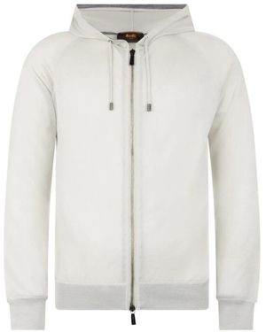 Moorer Zip-Throughs - White