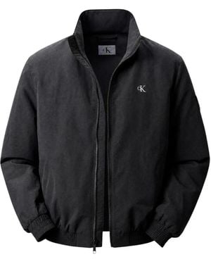 Calvin Klein Light Jackets - Black