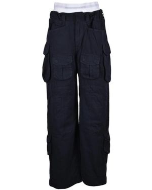Alexander Wang Wide Trousers - Blue
