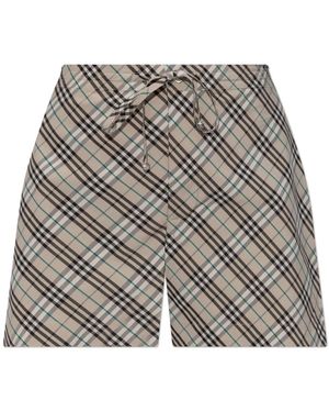 Burberry Short Shorts - Grey