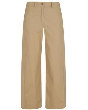 Seventy Wide Trousers - Natural