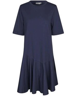 Masai Midi Kleider - Blau