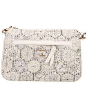 Gattinoni Tassen ,Wit ,Leer Teod Bag Daily Crossbody - Naturel