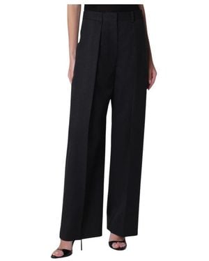 Victoria Beckham Wide Trousers - Black