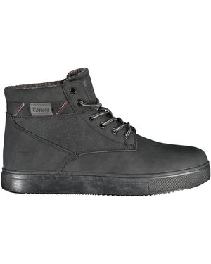 Carrera Lace-Up Boots - Black
