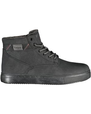 Carrera Lace-Up Boots - Black