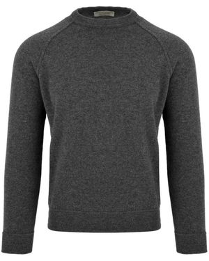 FILIPPO DE LAURENTIIS Round-Neck Knitwear - Grey