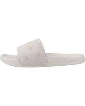 PUMA Sliders - Blanco